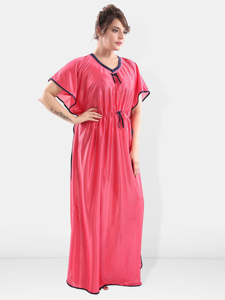 Be You Satin Maxi Kaftan Nightdress