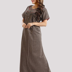 Be You Floral Printed Maxi Nightdress