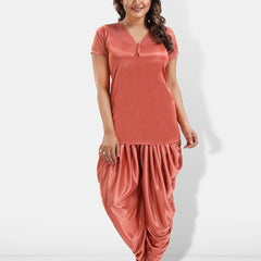 Be You 6 Piece Satin Maxi Nightdress