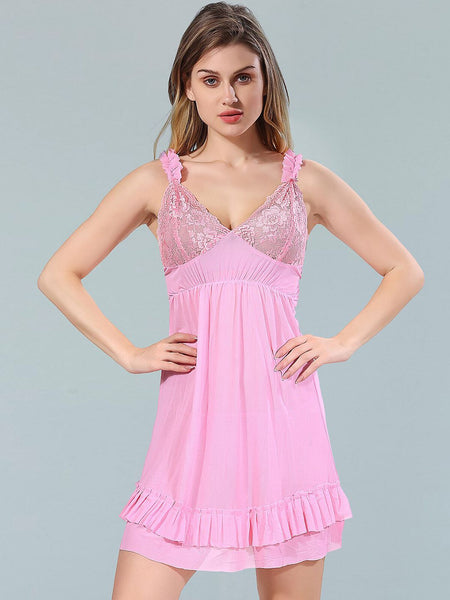 Be You Pink Net Baby Doll