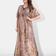 Be You Printed Maxi Kaftan Nightdress