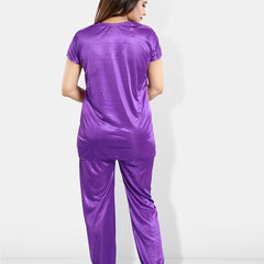 Be You 6 Piece Satin Maxi Nightdress With Robe, Lingerie Set, NightSuit