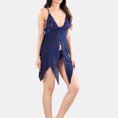 Be You Shoulder Strap Net Baby Doll