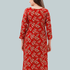 Be You Women Floral Printed Maternity Kurta