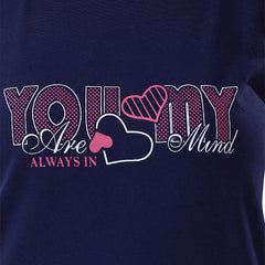 Be You Typographic Printed T-shirt Nightdress