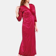 Be You Satin Maxi Nightdress With Robe