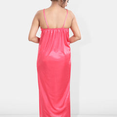 Be You Maxi Satin Wrap Nightdress With Robe