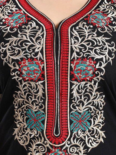 Be You Embroidered Maxi Nightdress