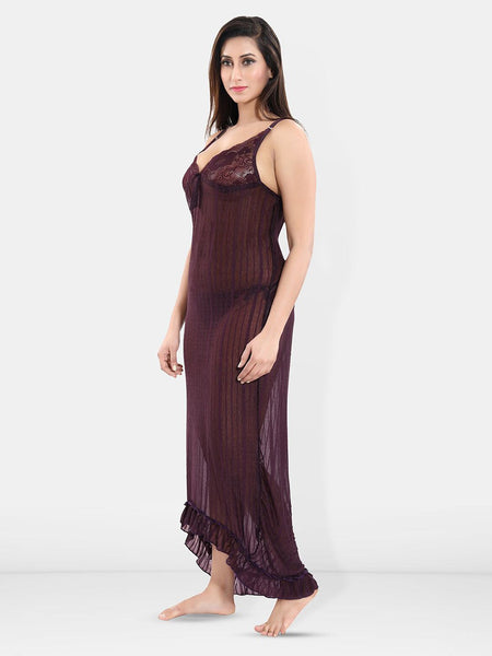 Be You Self Design Net Baby Doll With Brief