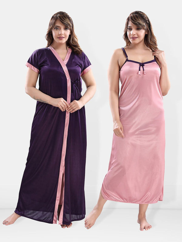 Be You Satin Maxi Nightdress