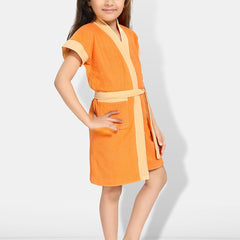 Be You Kids Terry Cotton Water Absorbent Bath Robe With Belt