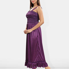 Be You Self Design Shoulder Strap Nightdress