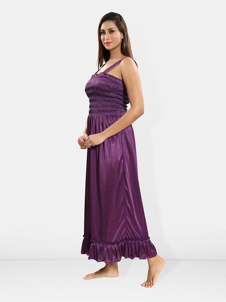 Be You Self Design Shoulder Strap Nightdress