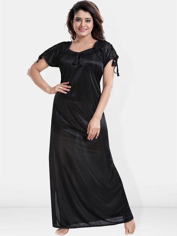 Be You Satin Maxi Nightdress