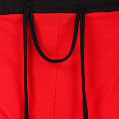 Be You Women Red & Black Night suit