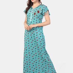 Be You Printed Maxi Nightdress