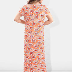 Be You Floral Printed Maternity Maxi Nightdress
