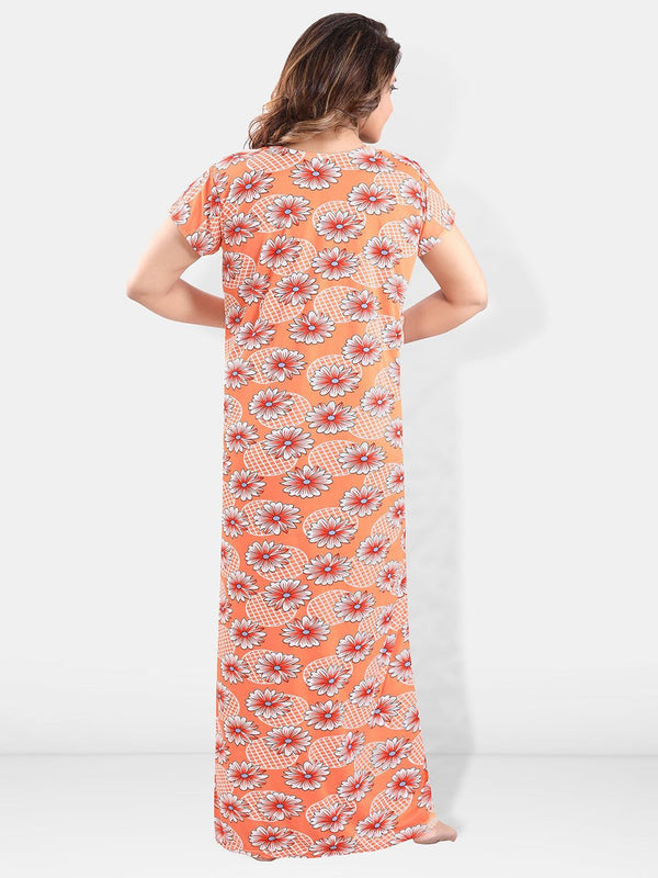 Be You Floral Printed Maternity Maxi Nightdress