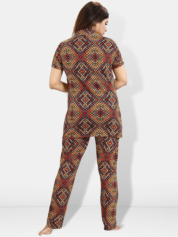 Be You Women Printed Night suit