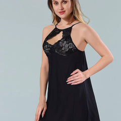 Be You Black Net Baby Doll