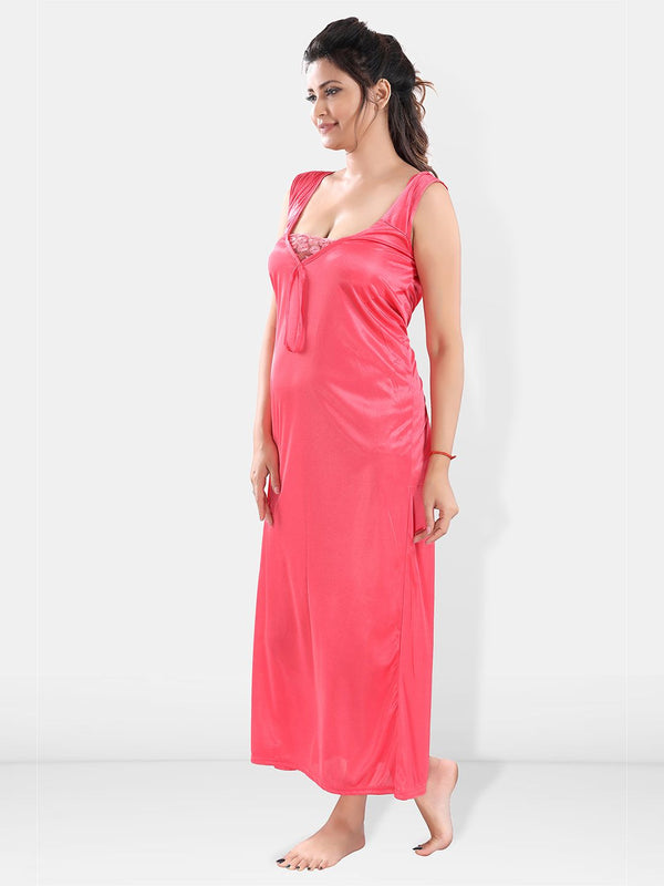 Be You Satin Nighty With Robe