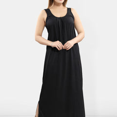 Be You Sleeveless Cotton Maxi Nightdress
