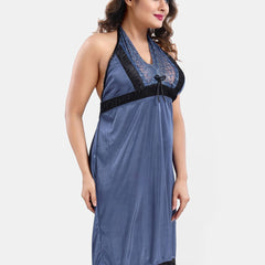 Be You Satin Wrap Nightdress With Robe