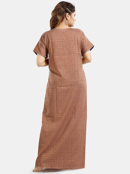 Be You Floral Printed Maternity Maxi Nightdress