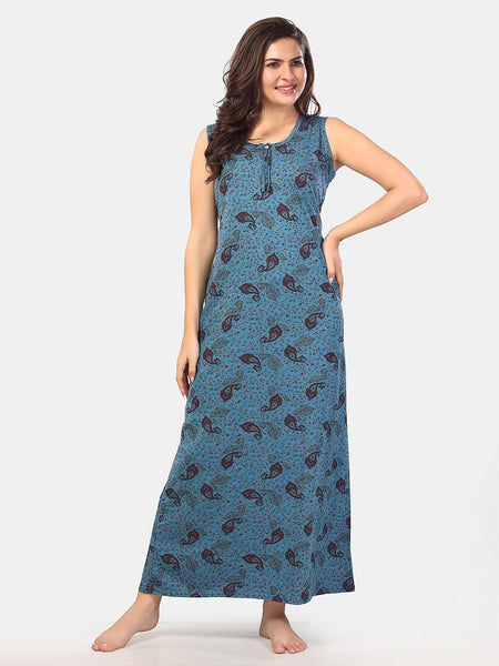 Be You Printed Maxi Nightdress