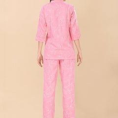Be You Embroidered Top With Trousers Co-Ords