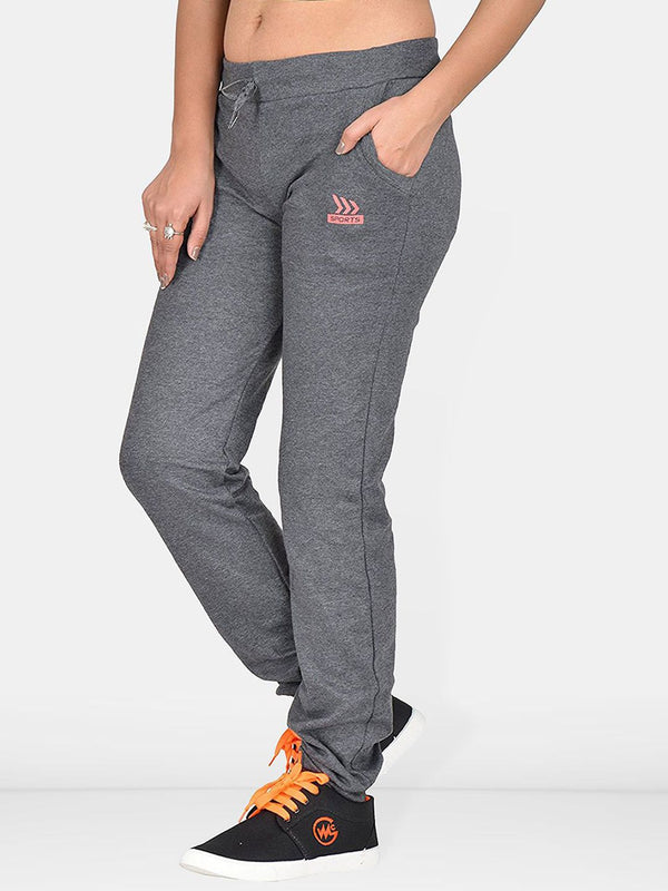 Be You Women Cotton Mid-Rise Relaxed-Fit Track Pants