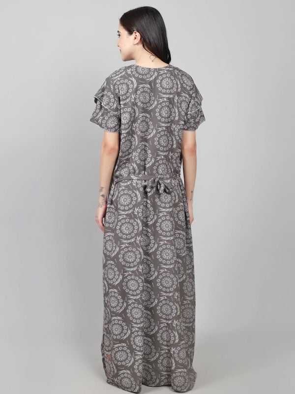 Be You Printed Maxi Nightdress