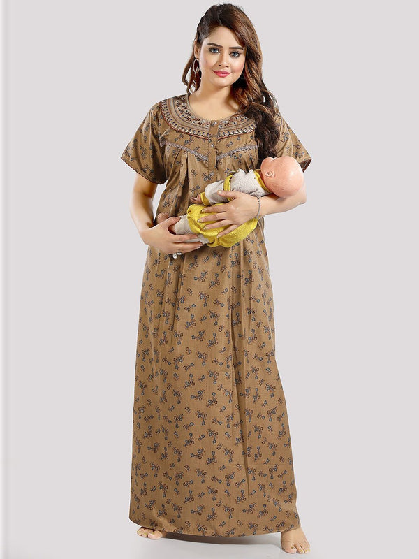 Be You Floral Printed Maxi Nightdress