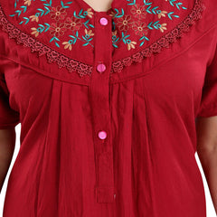 Be You V Neck Maxi Nightdress