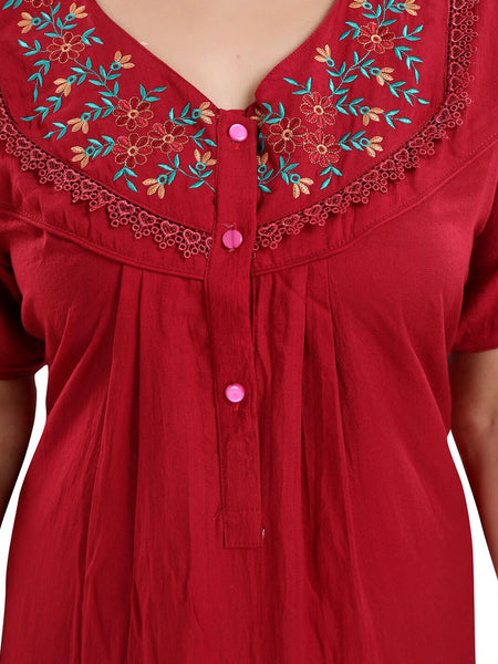 Be You V Neck Maxi Nightdress