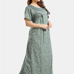Be You Floral Printed Maxi Nightdress