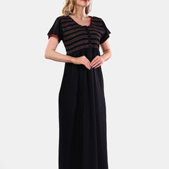 Be You Round Neck Maxi Nightdress