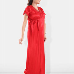 Be You Satin Maxi Nightdress With Robe