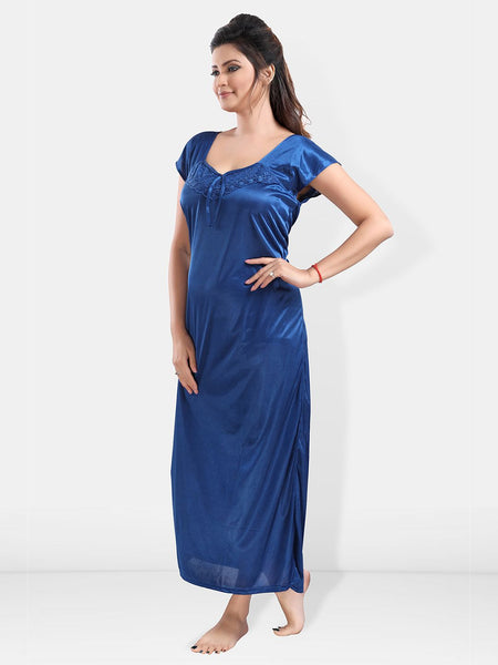 Be You Satin Maxi Nightdress With Robe