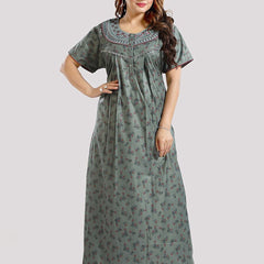 Be You Floral Printed Maxi Nightdress
