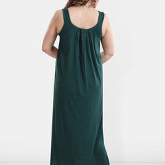 Be You Sleeveless Cotton Maxi Nightdress