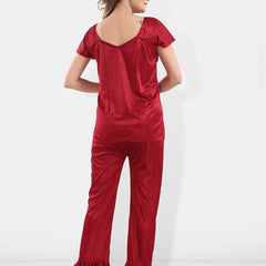 Be You Pack Of 3 Satin Maxi Night suits