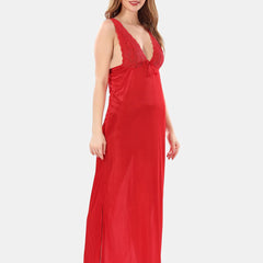 Be You Satin Maxi Nightdress With Robe