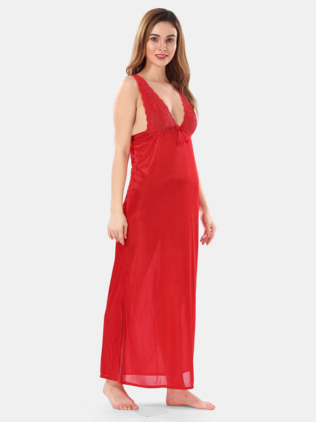Be You Satin Maxi Nightdress With Robe