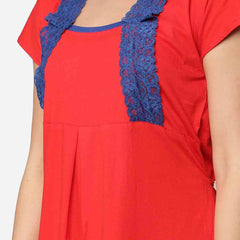 Be You Red Maxi Nightdress