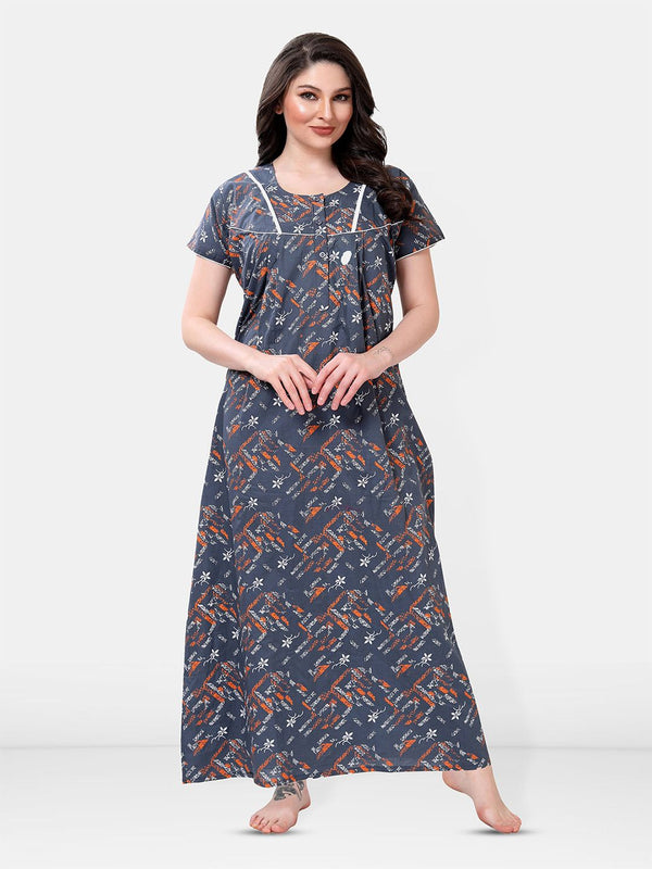 Be You Printed Maxi Nightdress