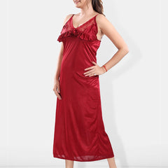 Be You Satin Maxi Nightdress with Robe