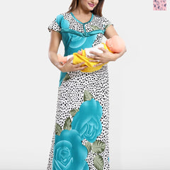 Be You Printed Maternity Maxi Nightdress