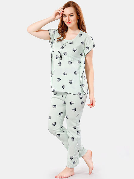 Be You Conversational Printed Night Suit