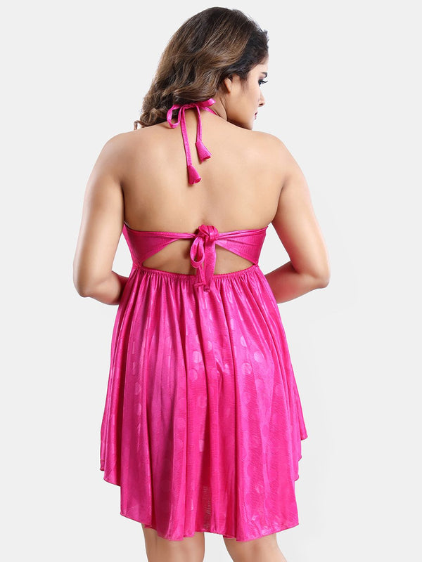 Be You Satin Wrap Nightdress With Robe